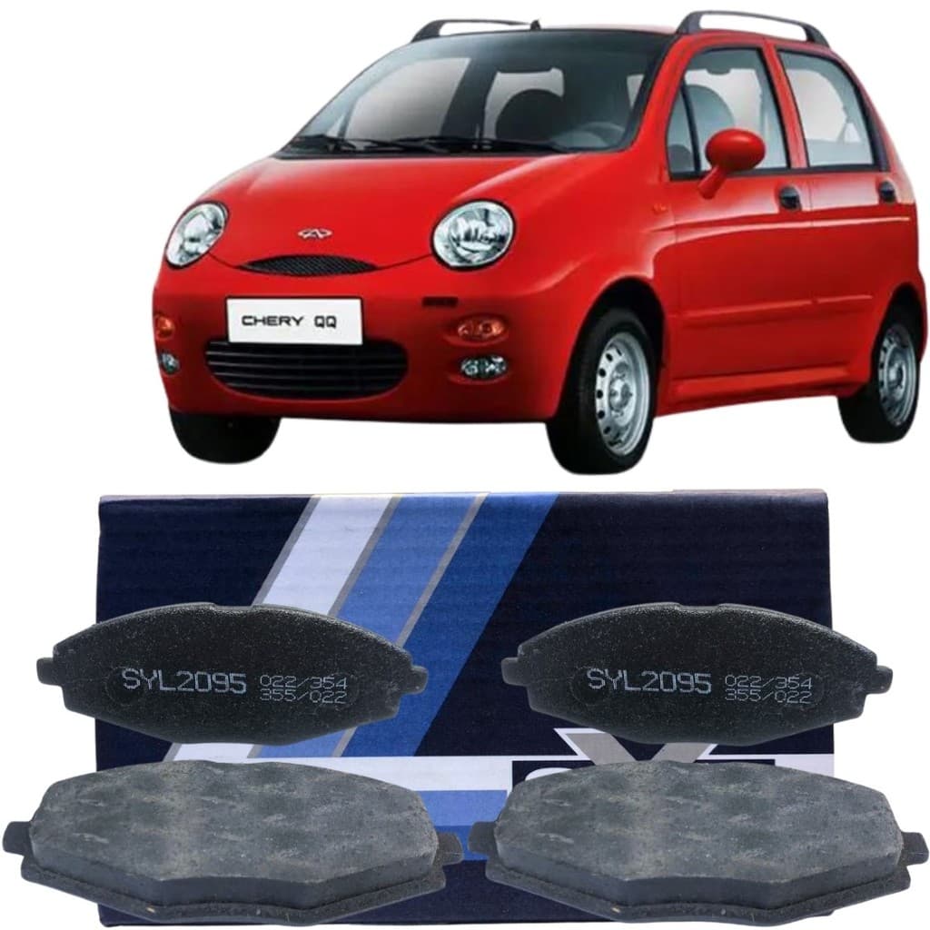 Pastilha De Freio Dianteiro Syl Chery Qq 1.1 16v 2011 A 2015