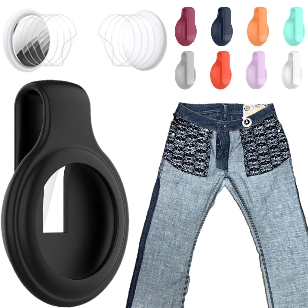 Suporte À Prova D'água Apple Airtag Para Crianças , Capa De Rastreador GPS Oculta Com Alfinetes Idosos , Mochila , Bagag