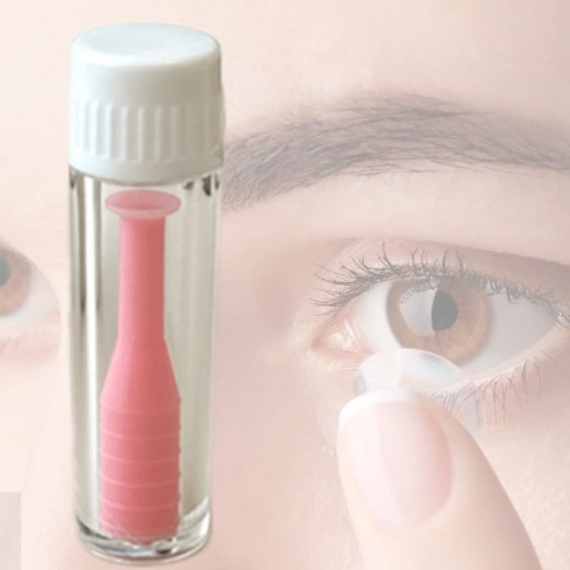 Hi * Conjunto Remoção Lentes Ferramentas Sucção Ventosa Para Contato Duras Estojo Armazenamento