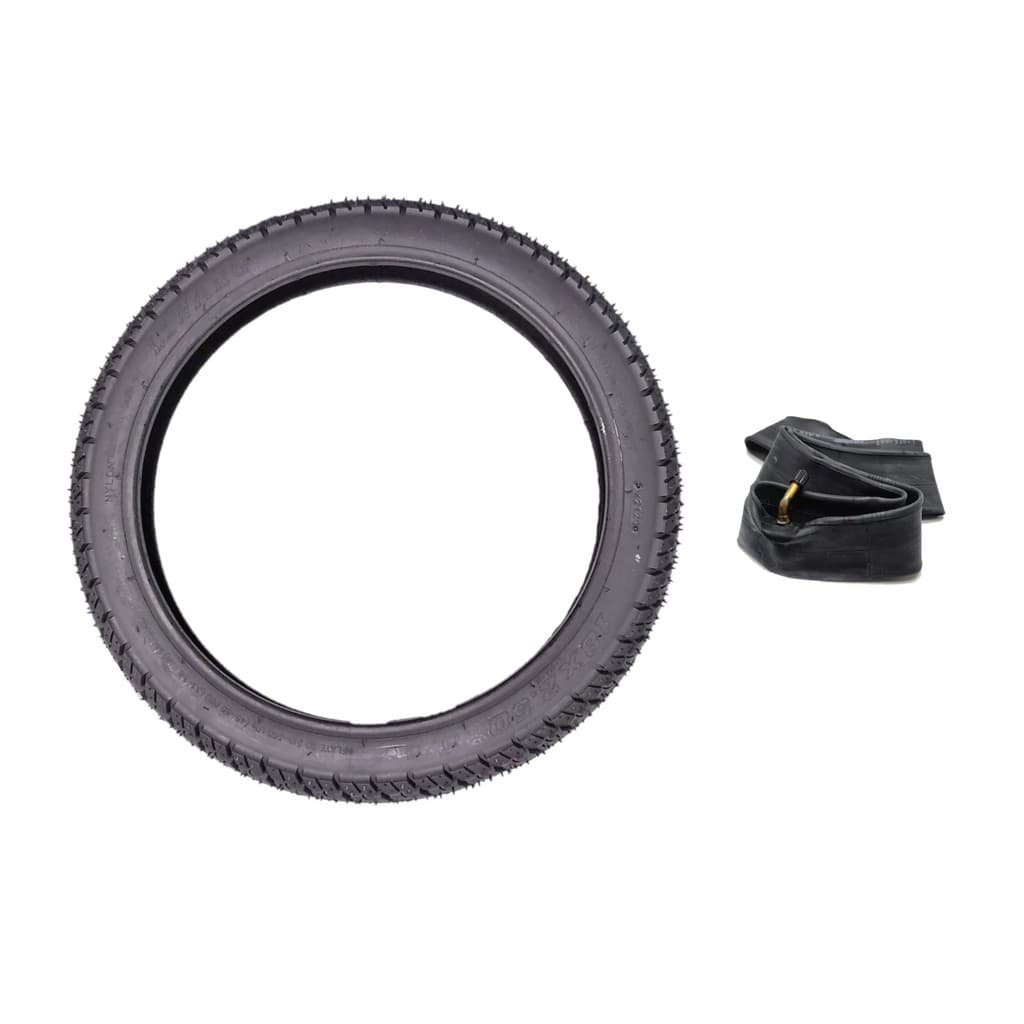 Pneu 18x2.50 + Camara Bico Torto