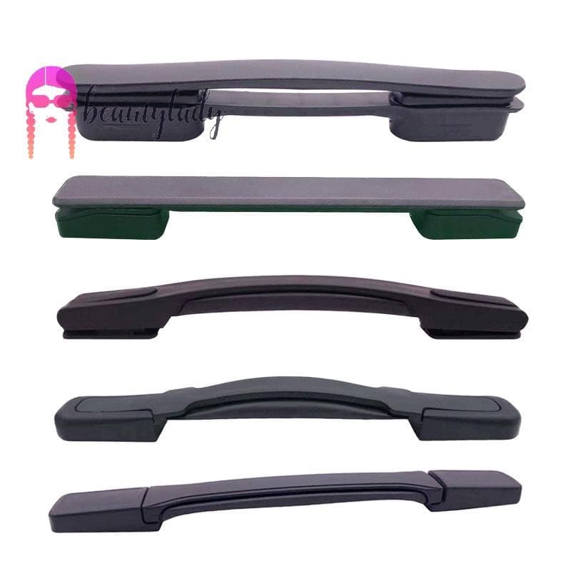 beautymakeup Alça De Bagagem Carrinho Mala Substituição Universal Viagem Preto Saco Acessórios Novo