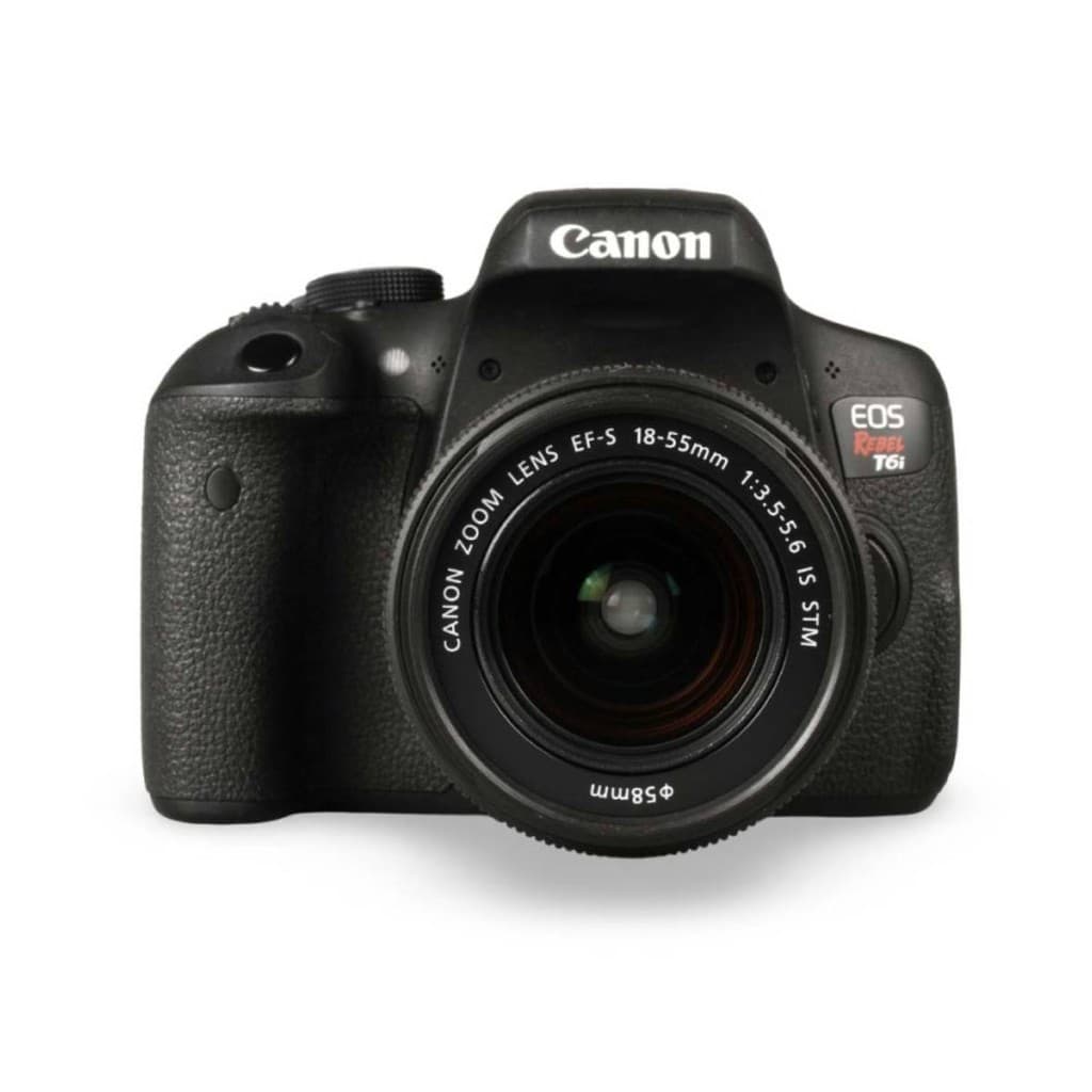 Câmera Canon T6i + Lente 18-55mm Stm Seminova