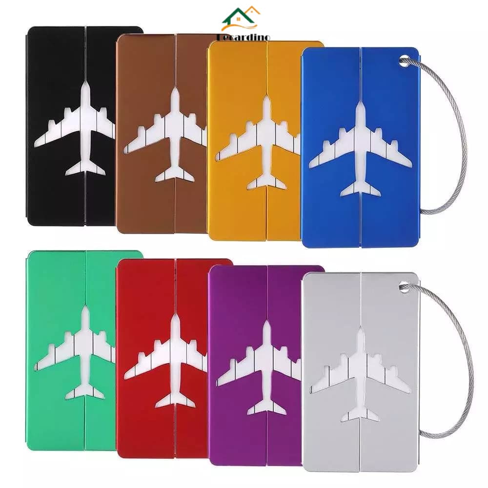 Aluminum Alloy Waterproof Luggage Tag Bag Bagagem À Prova D'água Nome Da Mala Endereço Etiqueta Acessórios De Viagem