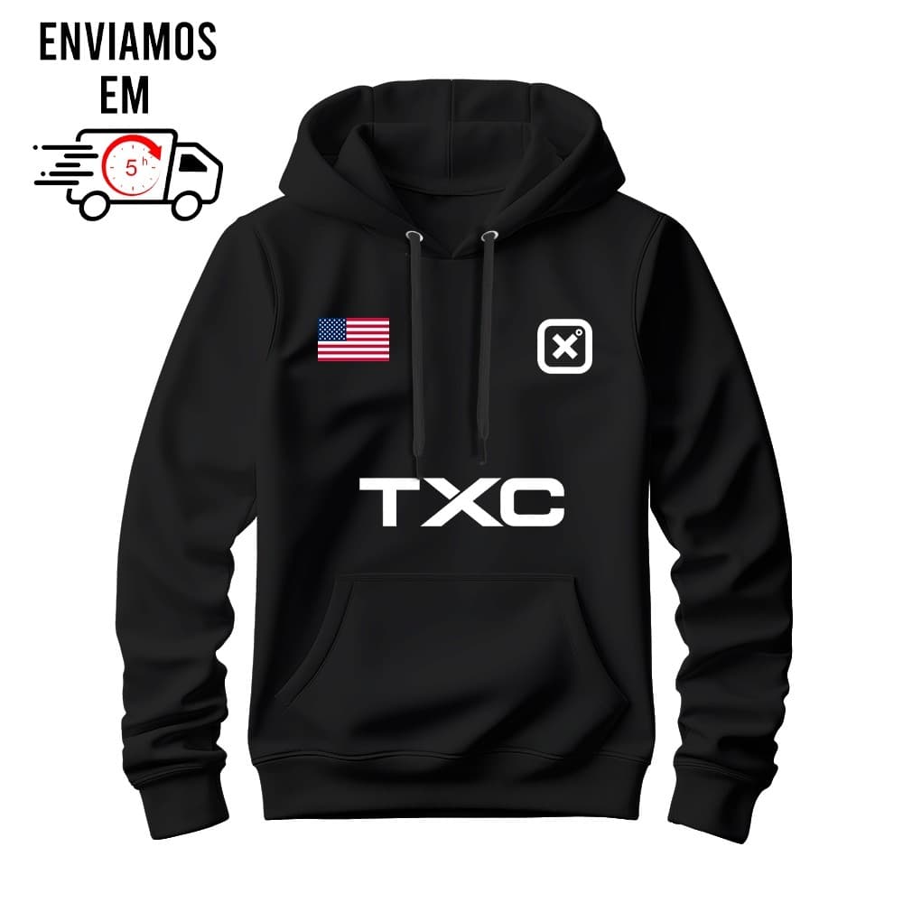 Blusa Moletom Unissex Alta Qualidade TEXAS COUNTRY Flanelado Premium Promoção Envio IMEDIATO-68