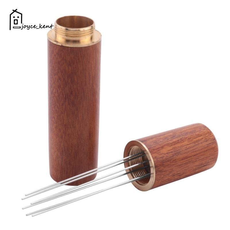 Agitador De Café Expresso Da Ferramenta WDT , Cor De Jacarandá De 6 Agulhas