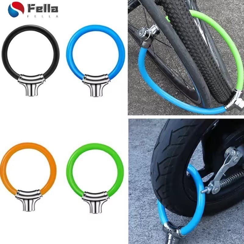 Bloqueio Antirroubo Circular Universal Para Bicicleta-Acessórios Práticos Casa-Fivela De Fechamento De Segurança Veículo
