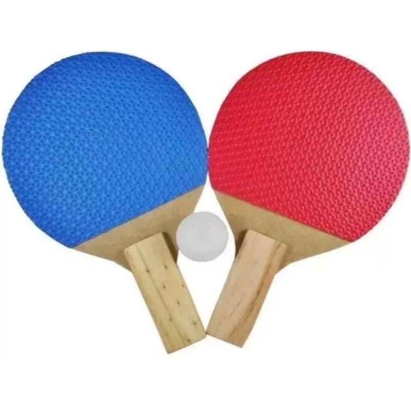 KIT 2 PARES  RAQUETE DE PING E PONG DE MESA KIT 4 RAQUETE E 2 BOLINHA