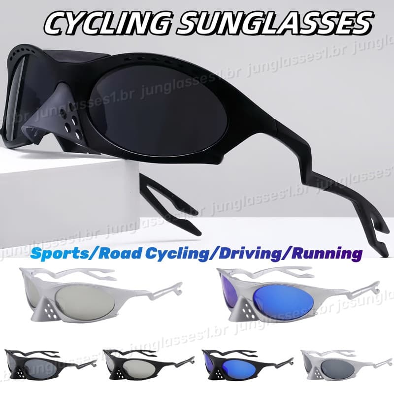 Óculos De Sol desenho com bico de pato e haste de sapo