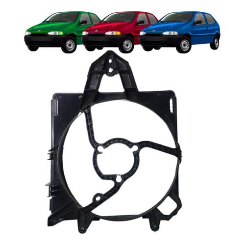 Defletor Ventoinha Palio 1.0 S/ar 96 97 98 99 00 Valeo
