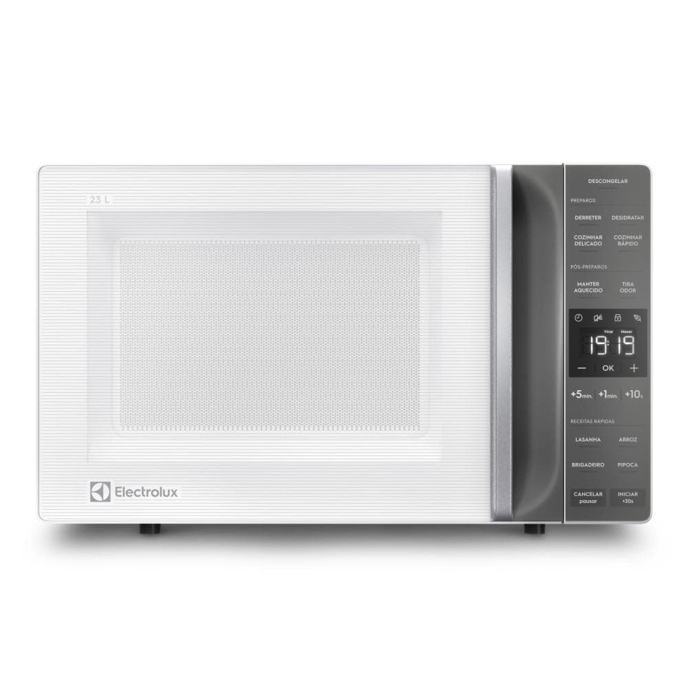 Micro-ondas Electrolux 23L Branco Efficient com Descongelamento Assistido (ME23B)