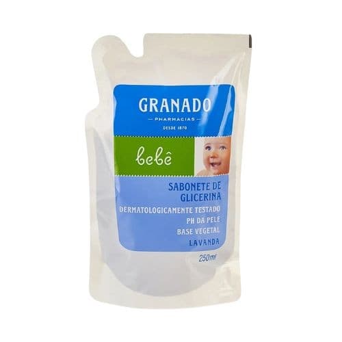 Sabonete Líquido Refil Granado Bebê Lavanda 250ml