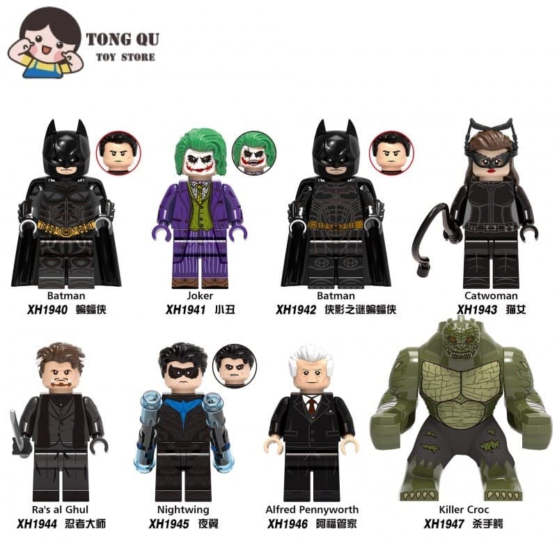 Brinquedos para meninos brinquedos montados presentes de aniversário bonecos Morcego