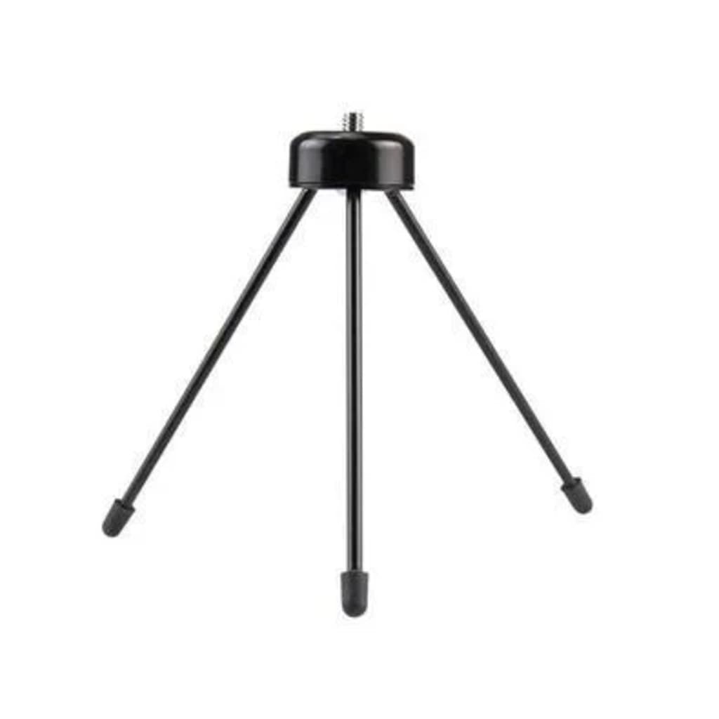 Mini Tripé de Mesa 19cm Para Ring Light Câmera Webcam