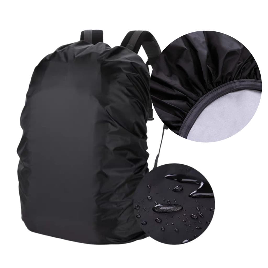 Capa de Mochila Dupla Face 70cm x 70cm à Prova de Água para Acampamento/Motoboy/Mochila/Chuva/Poeira