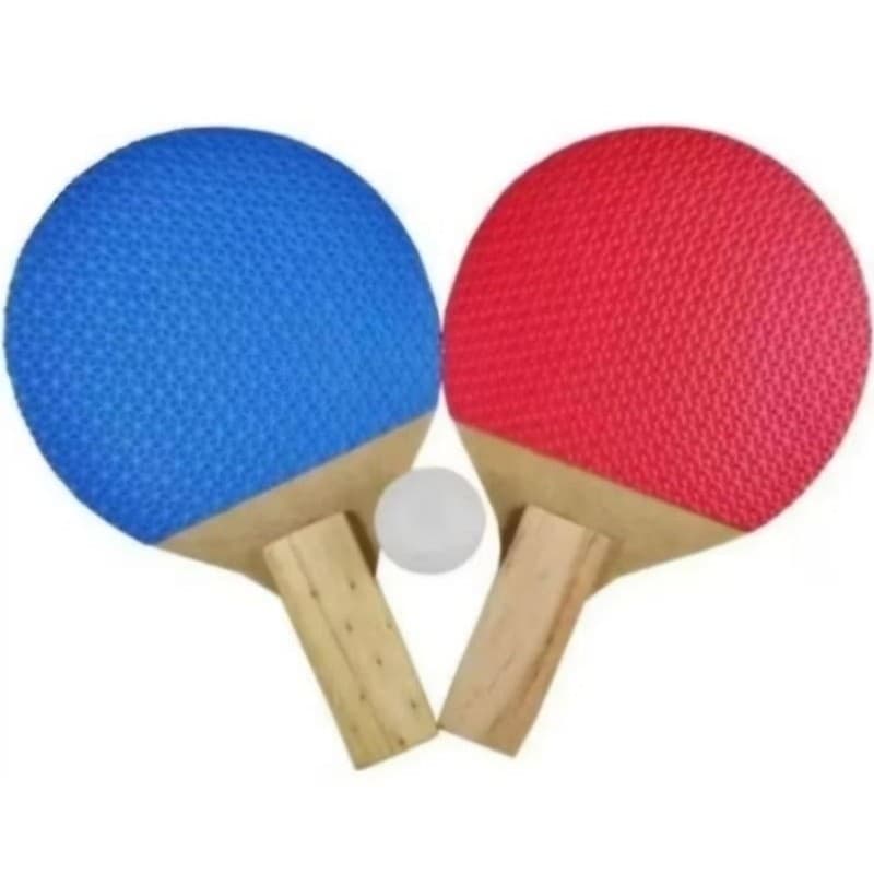 1 PAR  DE RAQUETE PING PONG E 1 BOLINHA