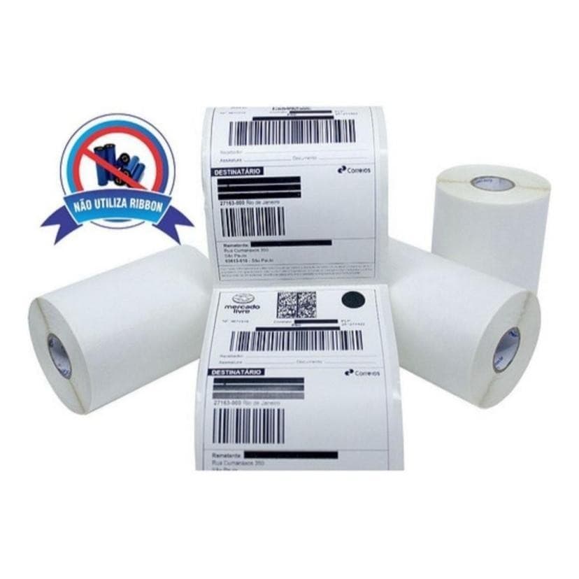 Etiqueta Térmica Não Usa Ribbon 100x150 - 1 Rolo 250 etiquetas