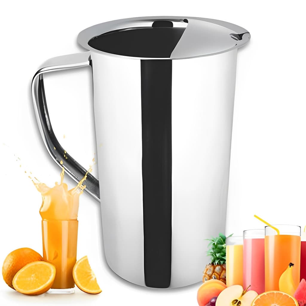 Jarra Inox Para Água 1,8L Elegância Frescor a Cada Servida