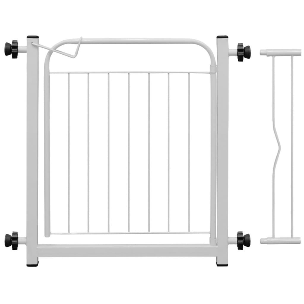 Portão Segurança Pet Cães Bebês Largo 69 a 84cm Extensor 10cm Romero