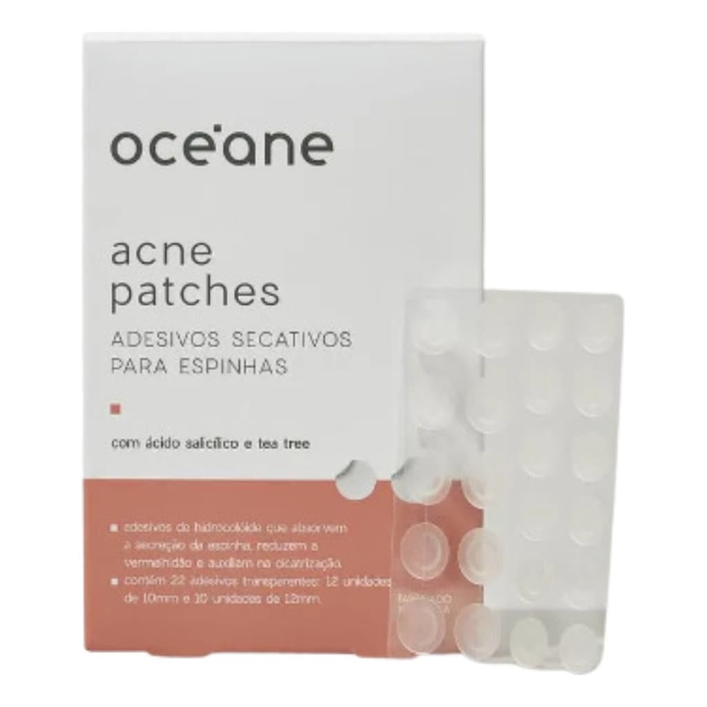 Adesivos Secativos P/ Espinhas 22un - Acne Patches Oceane