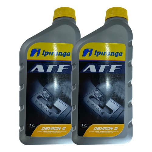 Kit 2 Óleo Cambio Automatico Ipiranga Atf Dexron Iii 3