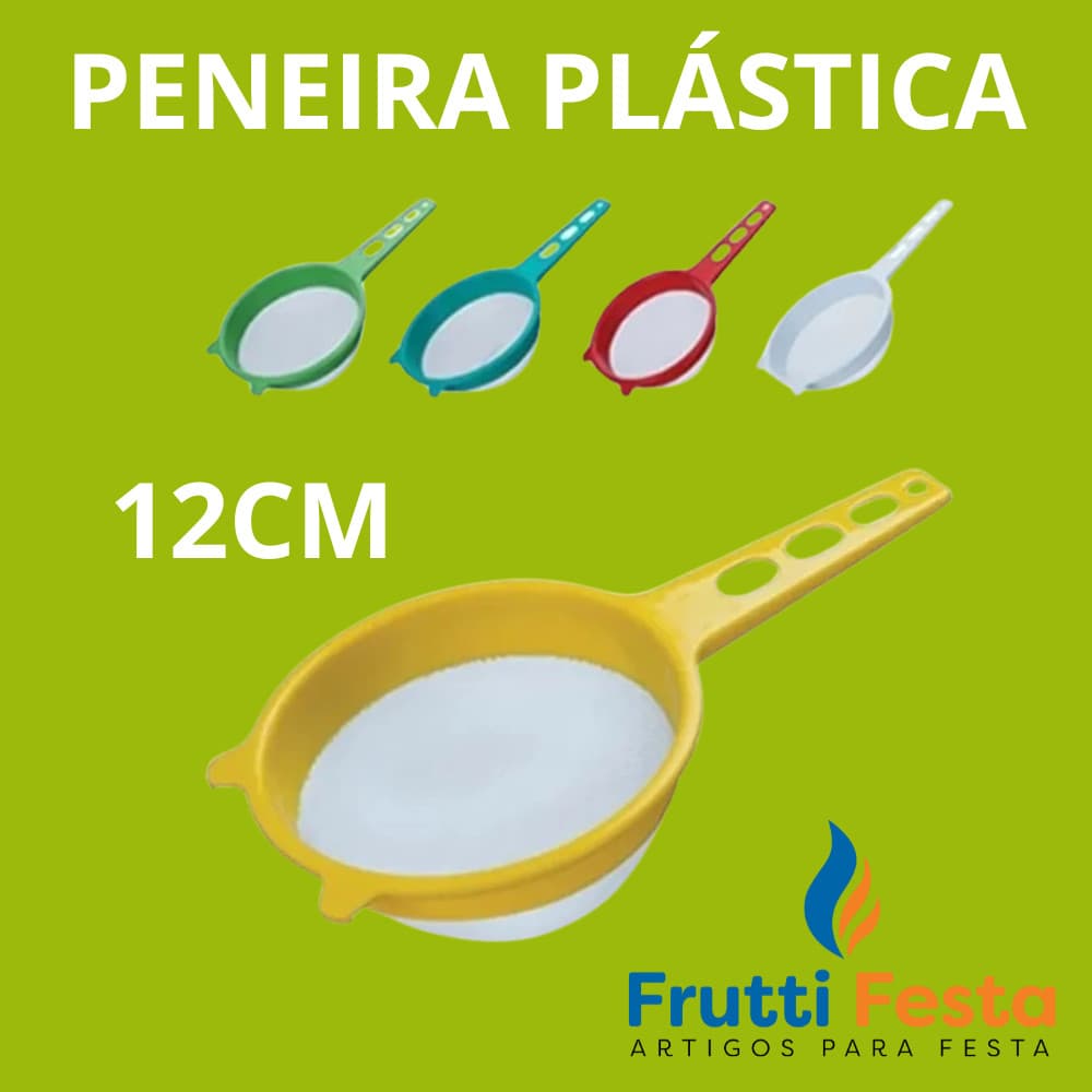 PENEIRA PLASTICA 12CM