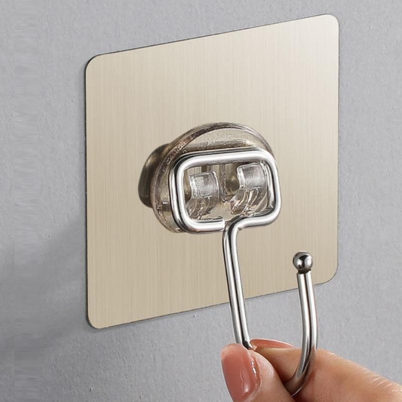 KIT 5/10/20 Gancho Adesivo/ Parede Multifuncional Autocolante Casa Cozinha Quarto Banheiro Organizado