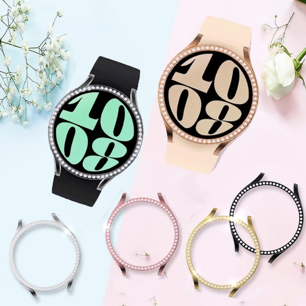 Capa case Película De Vidro Protetora Para Samsung Galaxy Watch 4/5/6 40mm 44mm