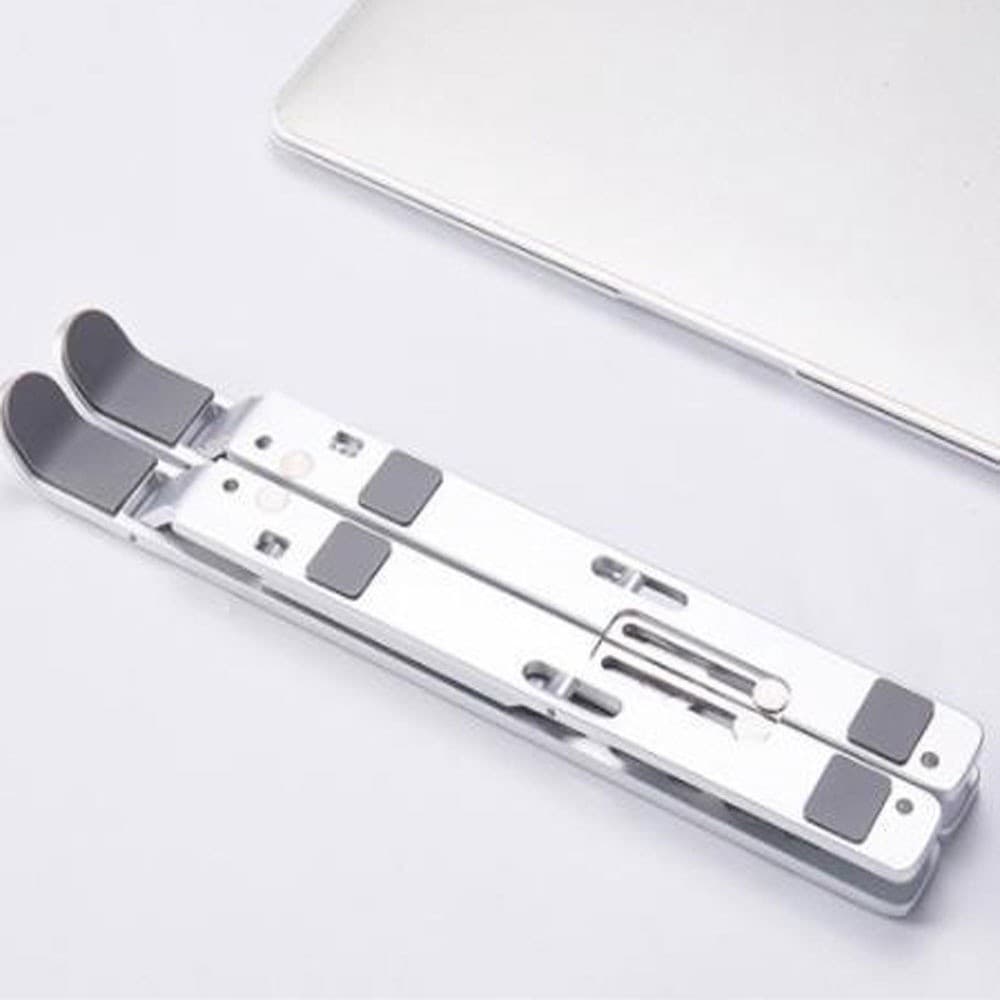 Suporte para laptop, suporte de metal portátil para laptop, telefone e tablet Su
