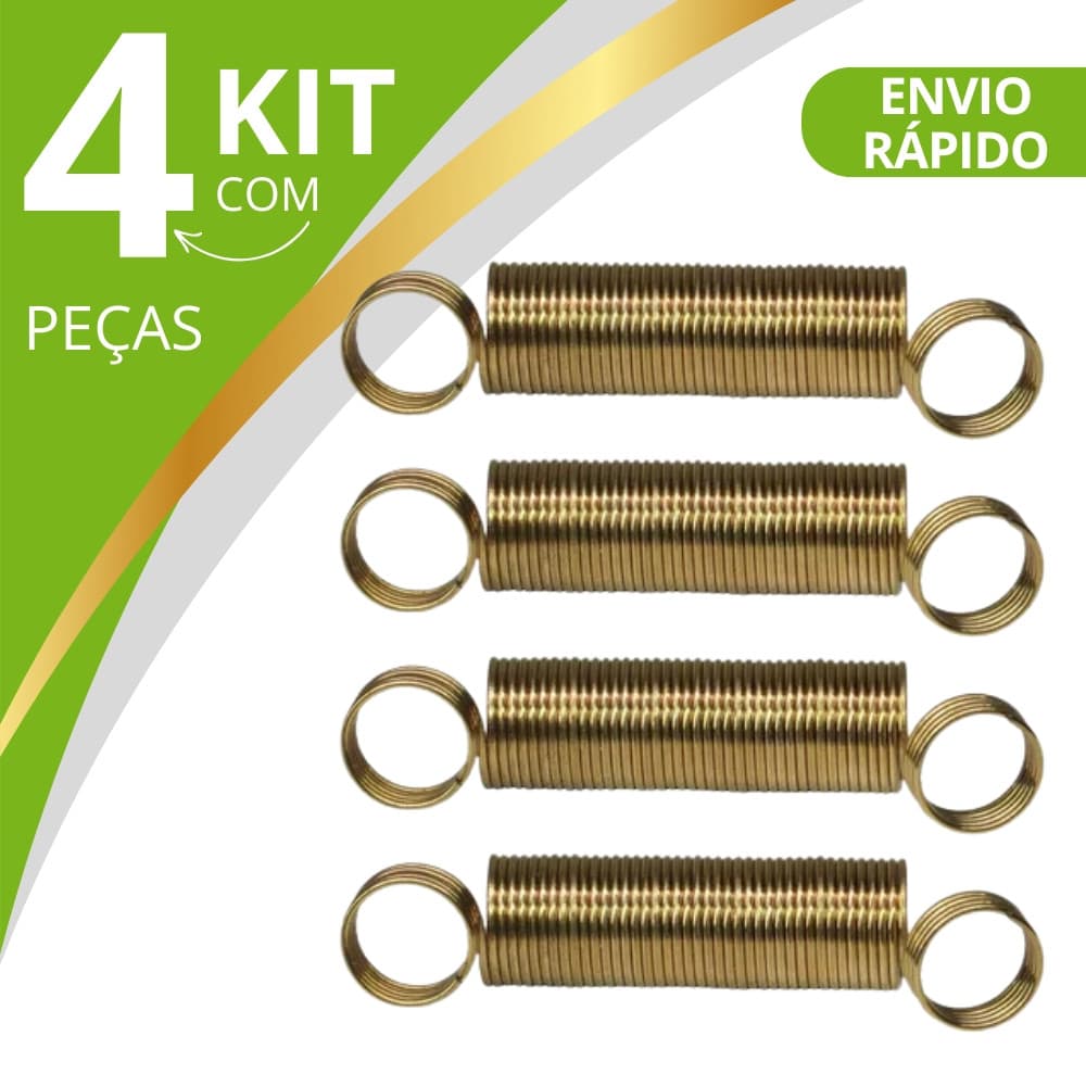 Kit 4 Molas Vara De Suspensão Lavadora Electrolux 6 A 15kg