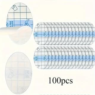 Kit 100pcs Adesivo Impermeável Orelha Banho Natação Infantil Adulto
