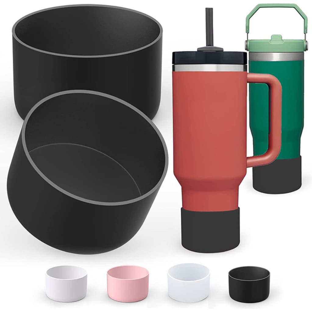 Protetor Silicone Copo Garrafa Térmica e Outros 7,5cm Diâmetro