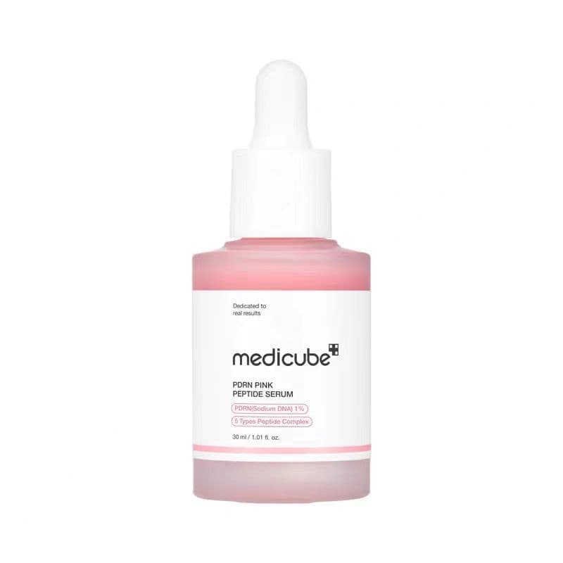 Medicube PDRN Soro Peptídeo Rosa 30ml Com FREEBIES Cuidados Essência Facial