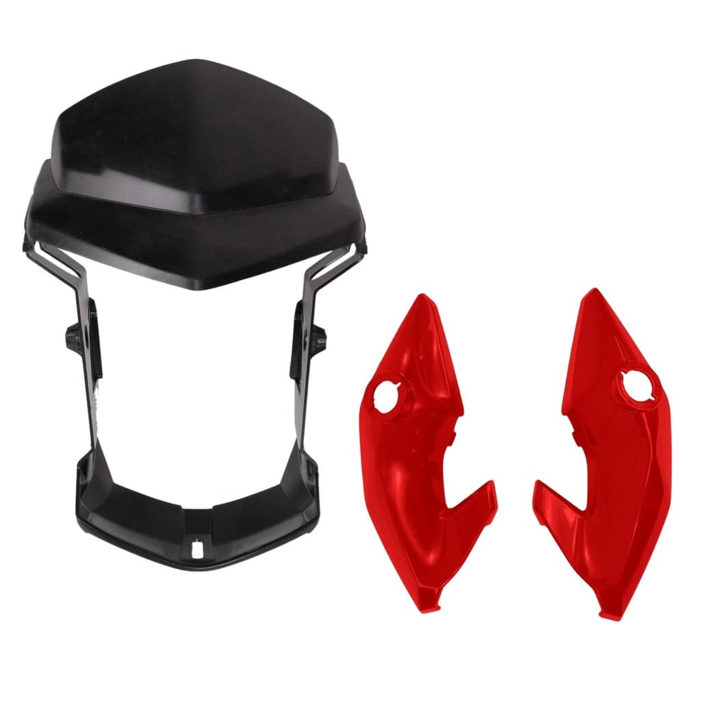 Carenagem Frontal Do Farol E Lateral Bananinha CG150 Titan 150 - 2014 A 2015