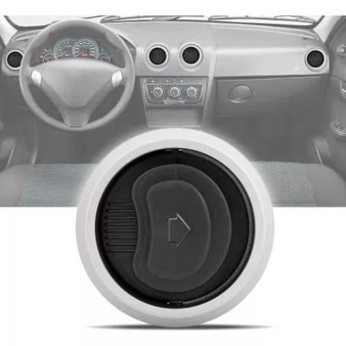 Difusor De Ar Prisma Celta Saida Ar 2007 2008 2009 2010 2011 Prata