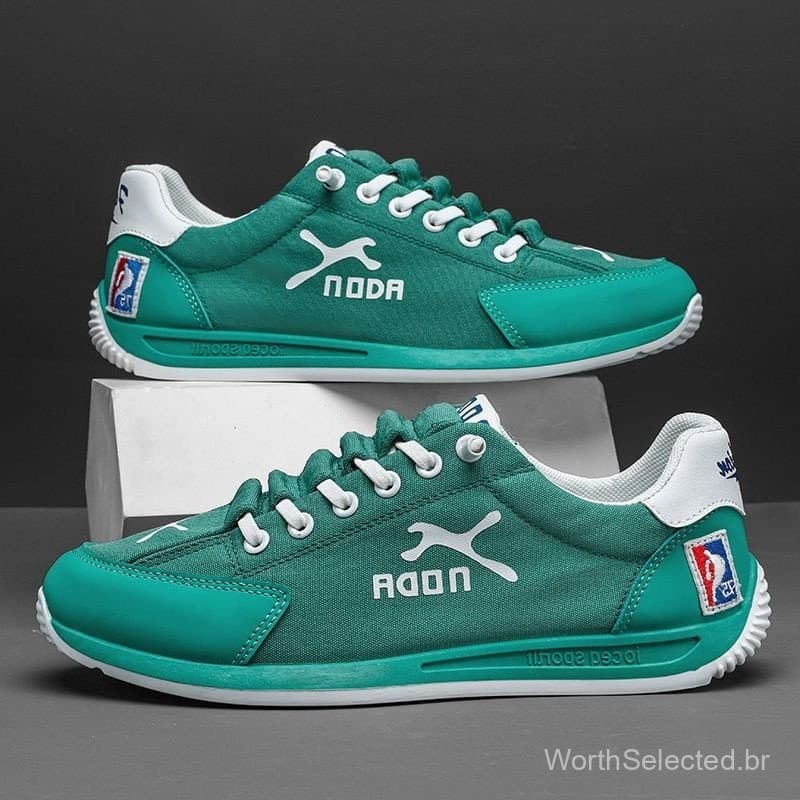 Sapatos De Corrida Esportiva Homens Tênis De Lona Casual 39-44