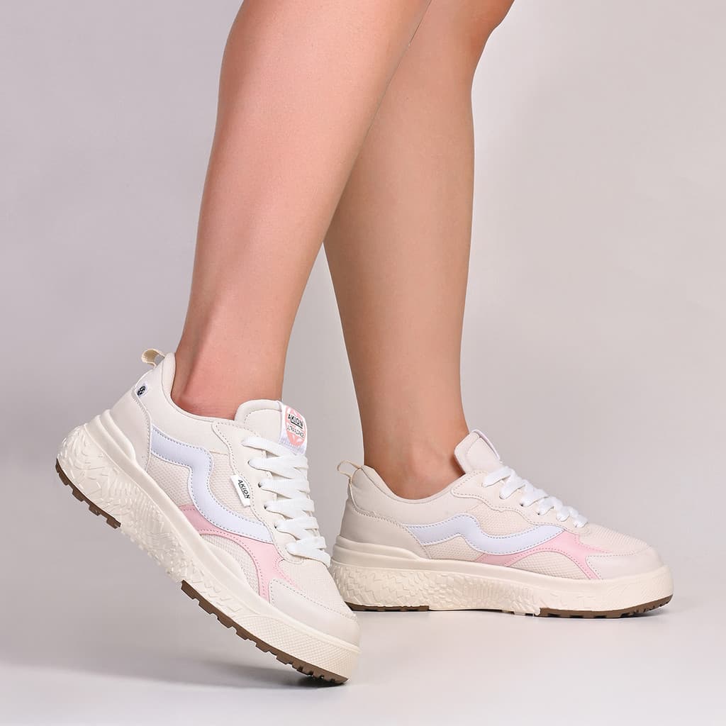 Tênis Casual Branco Lançamento Academia Lazer e demais