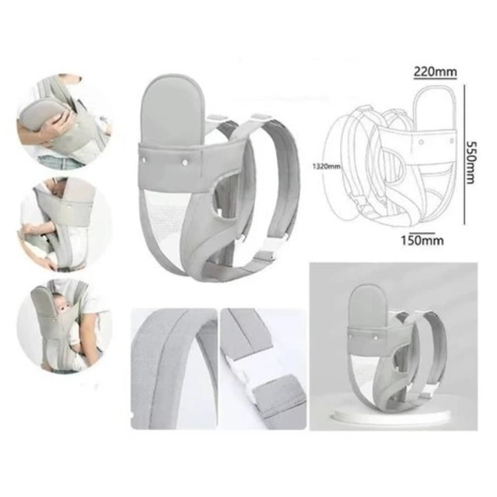 Canguru Carregador de Bebê Ergonômico 0-20Kg 36 meses