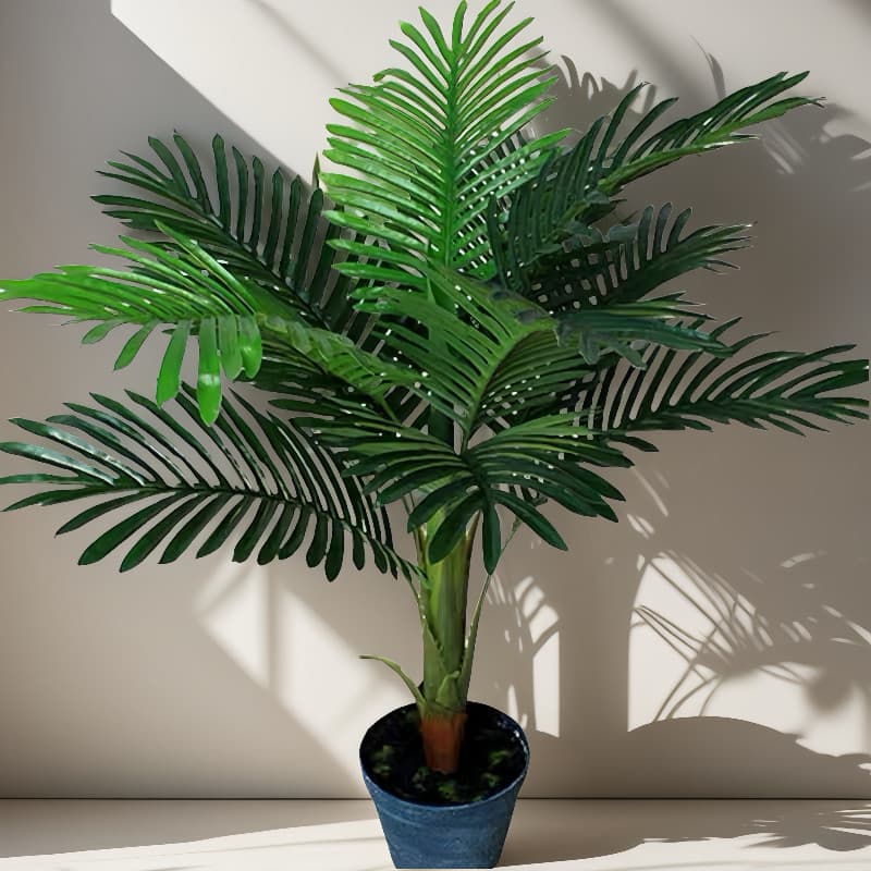 Planta Artificial Palmeira Coqueiro 1 Metro Decoração Casa
