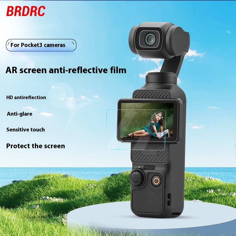Adequado para DJI OSMO POCKET 3 tela filme de aumento de expansão AR HD película protetora resistente a riscos Explo