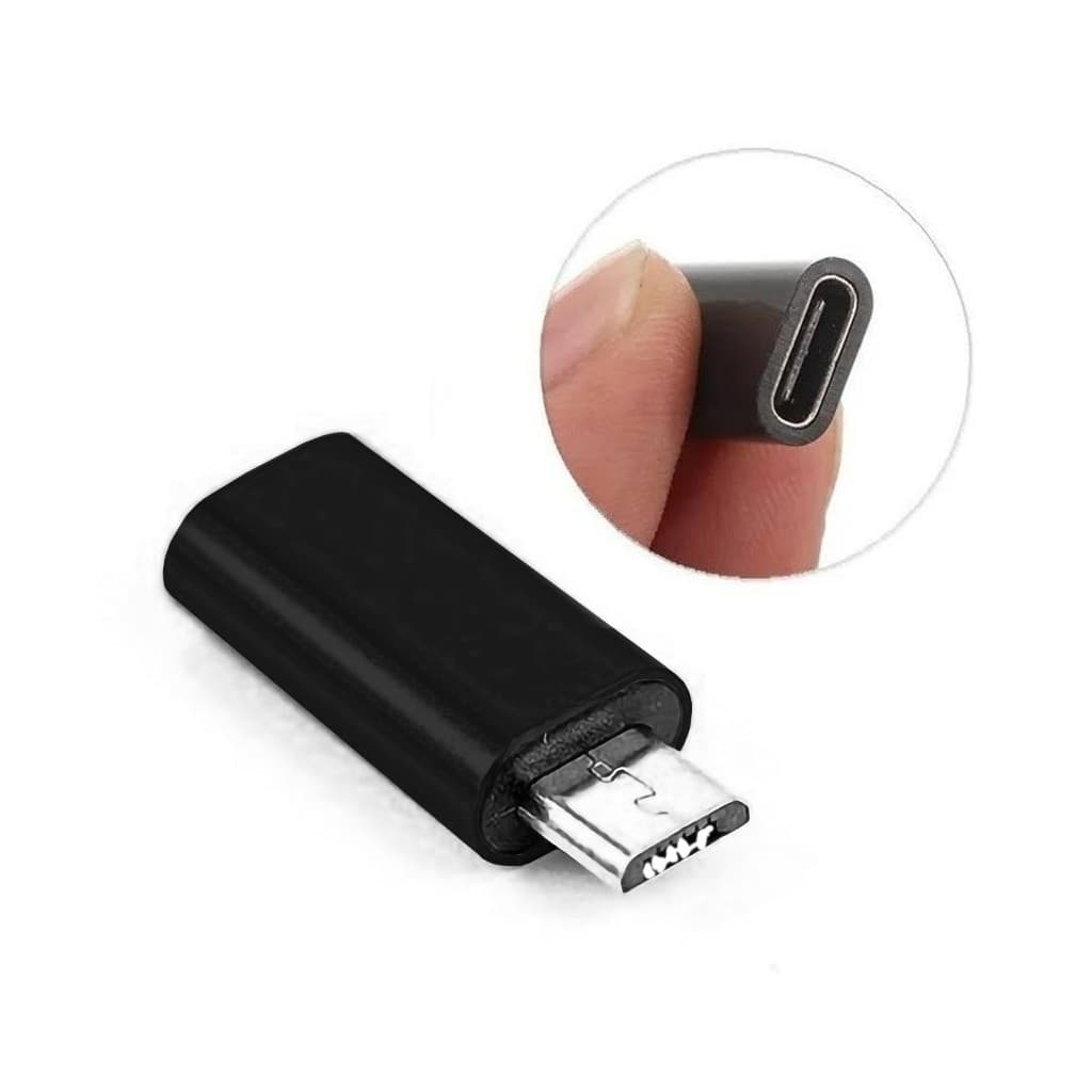 Adaptador OTG Conversor Micro USB V8 Para Tipo-C - RE-207