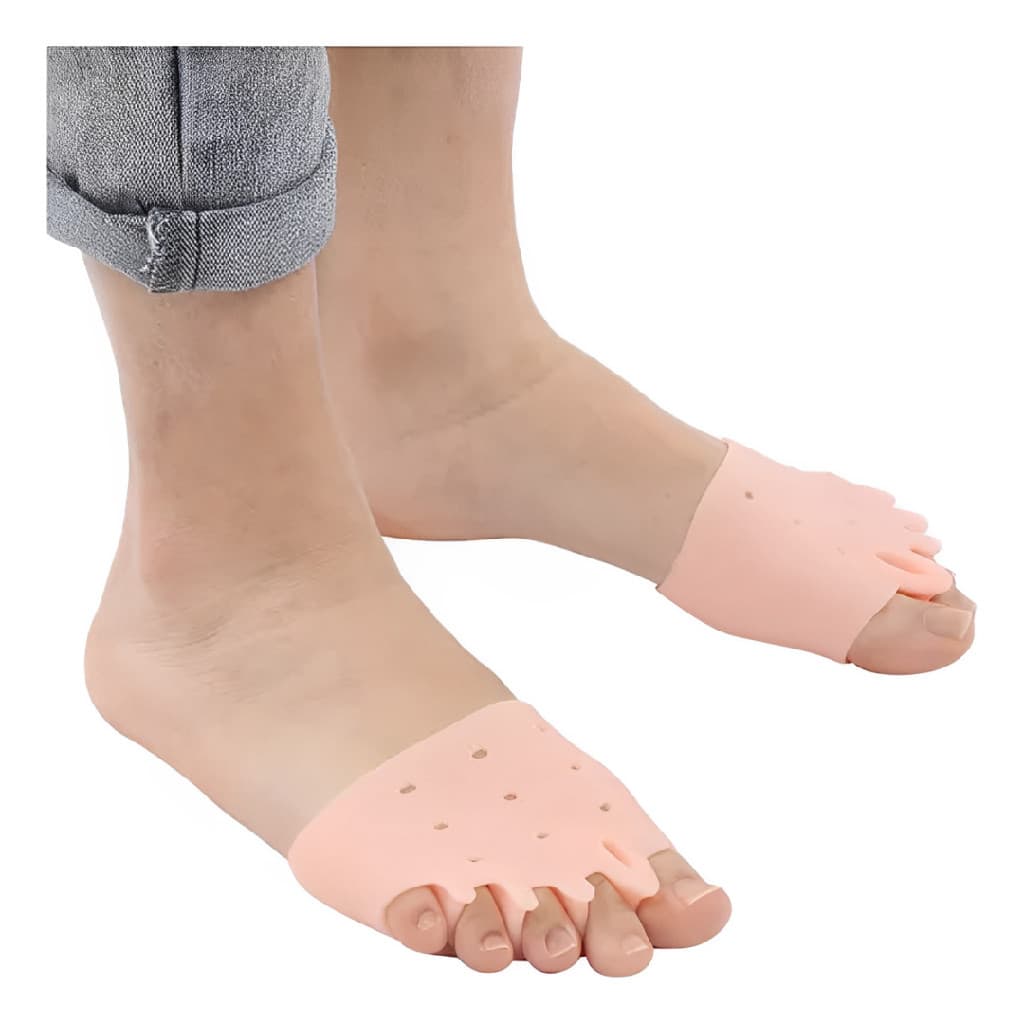 Kit 3 Pares Separador Dedos Palmilhas Conforto Ortopedico Podologia Alvio De Dores Silicone