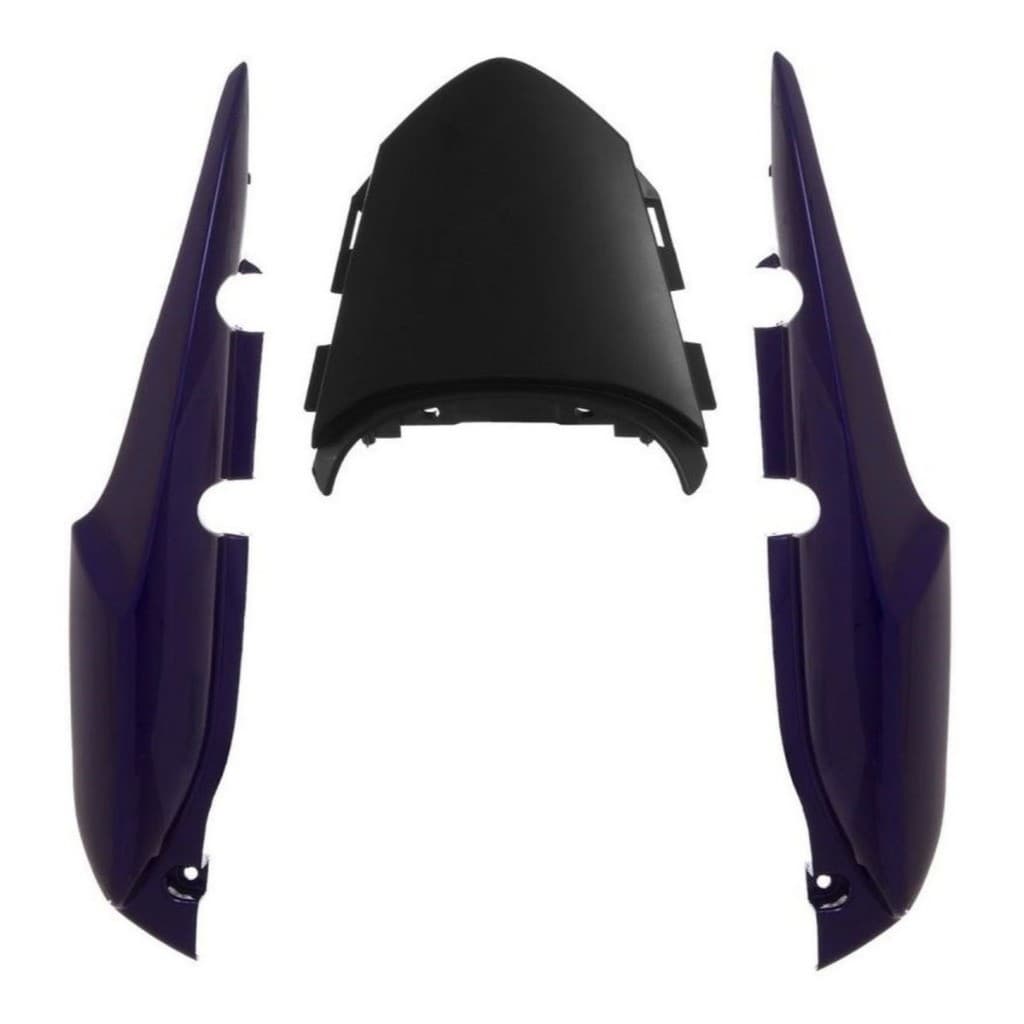 Rabeta Compatível com Moto Titan 150 EX 2012 Cor Roxo Metálico ABS 100% Virgem