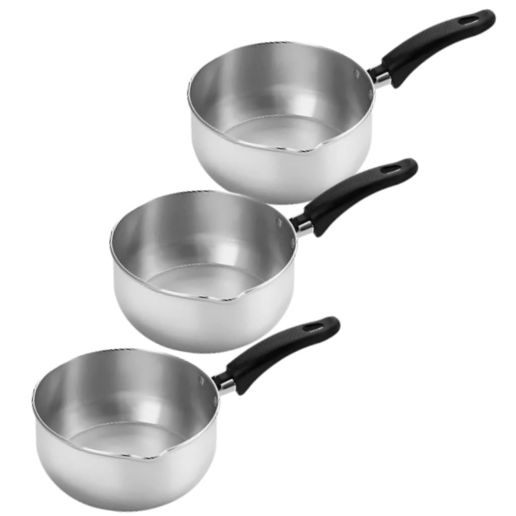 Panelas Papeiro Com 1Pç/2Pçs e 3Pçs de Alumínio para Papinhas Purê Mingau Comida N°14