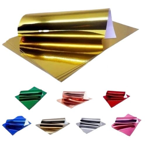 Papel Laminado A4 Lamicote 250g 50 Folhas Varias Cores Artesanato Escolar Masterprint