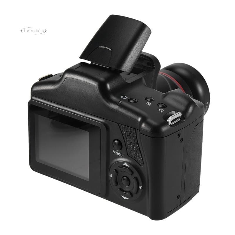 Câmera De Fotografia Profissional SLR Filmadora Digital Portátil 16X Zoom 16MP Saída HD Selfie