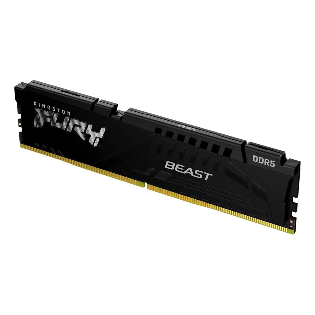 Memória Kingston Ddr5 16gb 6000mts Fury Beast Black Expo