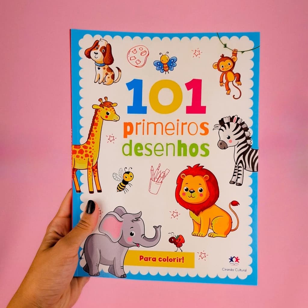 Livro - 101 primeiros desenhos - Capa comum - Ciranda Cultural