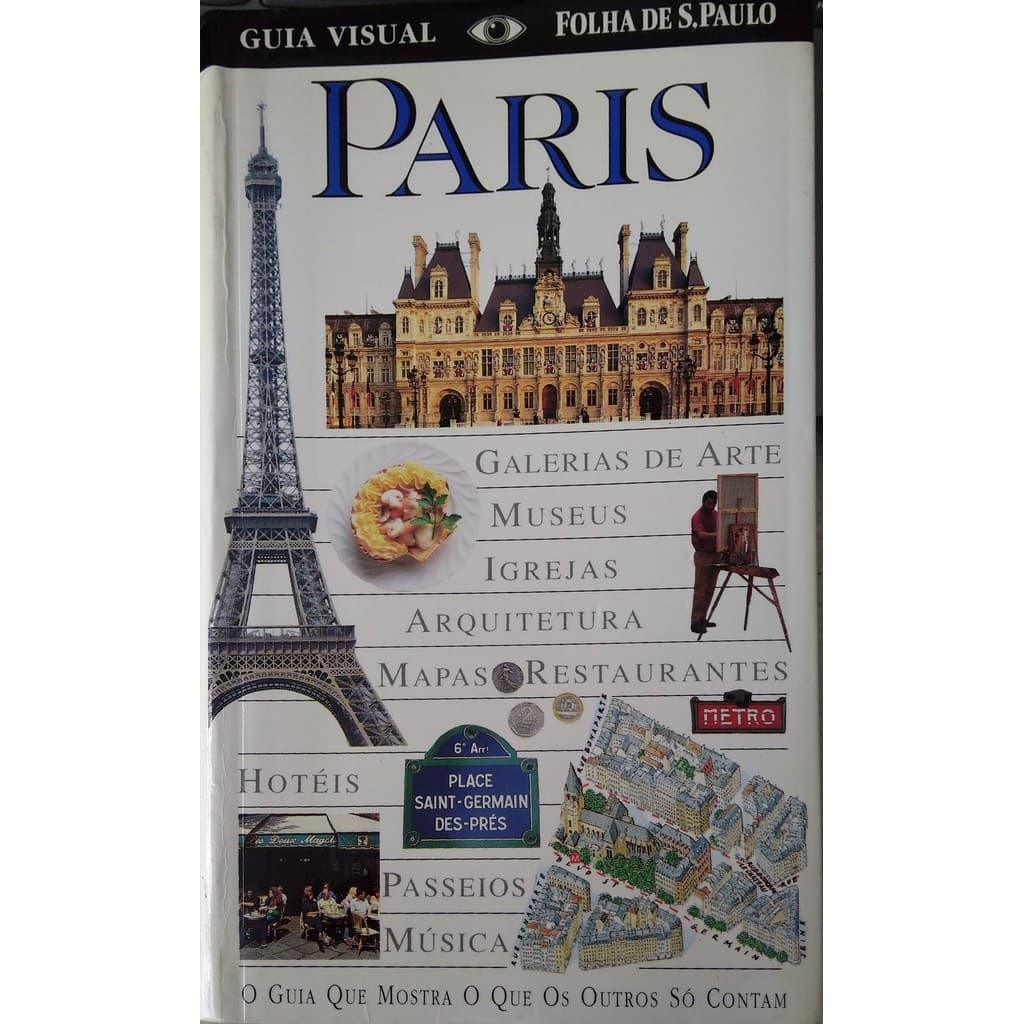 Livro Guia Visual Paris de Alan Tillier 7343817