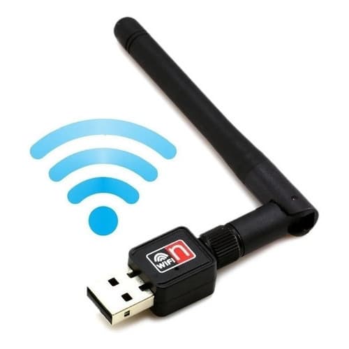 Adaptador Wifi Usb 2.0 802.11n Com Antena Sem Fio
