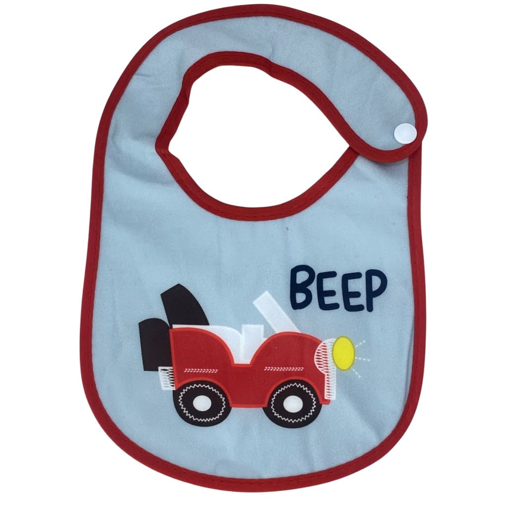 Babador de Carrinho para Bebê Impermeável 100% Algodão Castela